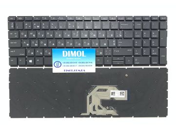 Оригинальная клавиатура для ноутбука HP ProBook 450 G6, 450 G7, 455 G6, 455 G7, 470 G6, black