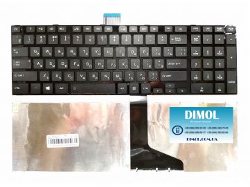 Оригинальная клавиатура для Toshiba Satellite C850, C850D, L850, L850D, L855, L855D, L870, L870D, L875, L875D, P870, P875, C855, C855D series, ru, black frame