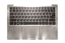 Оригинальная клавиатура для ноутбука Lenovo IdeaPad 720S-13IKB series, ua, gray, серебристая передняя панель, подсветка