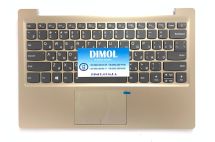 Оригинальная клавиатура для ноутбука Lenovo IdeaPad 320S-13IKB, Xiaoxin Chao 7000-13 series, rus, gray, подсветка, передняя панель Gold