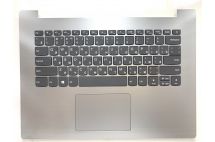 Оригинальная клавиатура для ноутбука Lenovo IdeaPad 330-14IGM, 330-14AST, 330-14IKB series, rus, gray, передняя панель