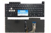 Оригинальная клавиатура для ноутбука ASUS ROG Strix G731, G731G, G731GT, G731GU, G731GW, G731GV series, ru, черный, RGB-подсветка