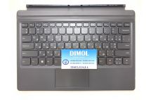 Оригинальная клавиатура для Lenovo Ideapad Miix 520-12, 520-12ISK Tablet Folio series, grey, ua, передняя панель, подсветка