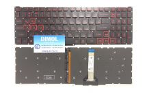 Оригинальная клавиатура для ноутбука Acer Nitro 5 AN515-56, AN515-57, AN515-45, AN517-41 series, ru, black, подсветка