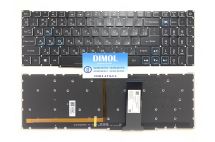 Оригинальная клавиатура для ноутбука Acer Nitro 5 AN515-54, AN517-51 series, ua, black, подсветка - RGB