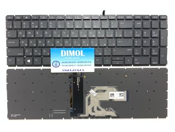 Оригинальная клавиатура для ноутбука HP ProBook 450 G6, 450 G7, 455 G6, 455 G7 ua, black, подсветка