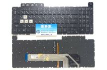 Оригинальная клавиатура для ноутбука Asus TUF A15 FA506, TUF A17 FA706, TUF F15 FX506, F17 FX706, F17 FA706 series, ru, черный, RGB-подсветка Оригинальная клавиатура для ноутбука Asus TUF A15 FA506, TUF A17 FA706, TUF F15 FX506, F17 FX706, F17 FA706 series, ru, черный, RGB-подсветка