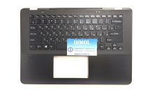 Оригинальная клавиатура для ноутбука Sony Vaio SVF14A series, black, ru, подсветка, передняя панель Оригинальная клавиатура для ноутбука Sony Vaio SVF14A series, black, ru, подсветка, передняя панель