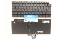 Оригинальная клавиатура для ноутбука Dell latitude 5310, 5320, 5330, L5320, L5330, L7320 series, rus, black, подсветка