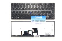 Оригинальная клавиатура для Toshiba Portege Z30, Z30-A, Z30-A1301, Z30-A1301L, Z30-A1302, Z30-A1310 series, black, ru, серая рамка, подсветка Оригинальная клавиатура для Toshiba Portege Z30, Z30-A, Z30-A1301, Z30-A1301L, Z30-A1302, Z30-A1310 series, black, ru, серая рамка, подсветка