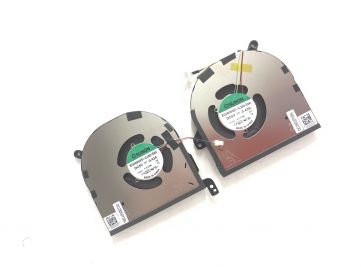 Пара вентиляторов для ноутбука Dell XPS15 9520, Precision 5570 series, 4-pin