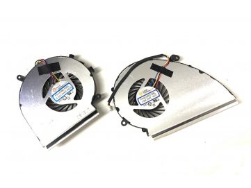 Пара вентиляторов для ноутбука MSI GE72VR, GP72VR series, 4-pin
