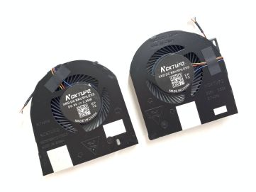Пара вентиляторов для ноутбука Dell Precision 7530, M7530, 7540 series, 4-pin