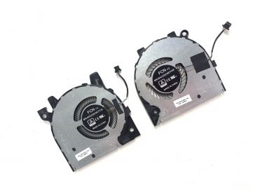 Пара вентиляторов для ноутбука Dell inspiron 13 7300 series, 4-pin