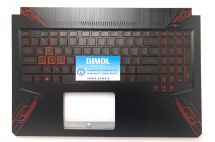 Оригинальная клавиатура для ноутбука Asus TUF FX504, FX504GD, FX504GE, FX504GM series, черный, красная подсветка