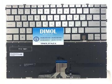 Оригинальная клавиатура для ноутбука HP Envy x360 15-eu, 15m-eu series, rus, black, подсветка 