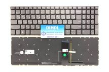 Оригинальная клавиатура для ноутбука Lenovo Ideapad 720S-15ikb, 720S-15, V730-15ikb, V730-15ast series, rus, gray, подсветка