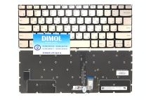 Оригинальная клавиатура для ноутбука Lenovo YOGA C930-13, YOGA 7 Pro-13IKB, YOGA C930-13IKB series, ru, gold, подсветка