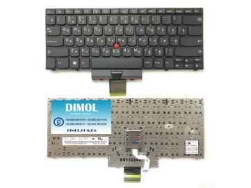 Оригинальная клавиатура для IBM Lenovo ThinkPad Edge 13, E30 black, ru