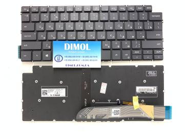 Оригинальная клавиатура для Dell Inspiron 13 5391, Inspiron 13 5390, Inspiron 13 7490 series, ru, black, подсветка