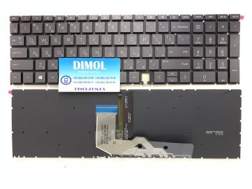 Оригинальная клавиатура для HP Envy X360 15-EE, Envy X36015-ED, Envy 17-CG series, black, ru, подсветка