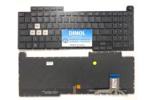 Оригинальная клавиатура для ноутбука Asus ROG Stirx G17 G713, G713QR, G713RX, G713RS, G713RC series, ru, black, подсветка - RGB
