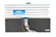 Оригинальная клавиатура для ноутбука HP Pavilion 15-BS, 15-BW, 250 G6, 255 G6, 256 G6, 258 G6, 15S-FQ, 15-DY, 15-BP series, rus, white, подсветка 