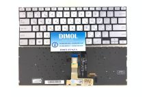 Оригинальная клавиатура для ноутбука Asus Vivobook S14 X432, UX432, S432, X432, K432, V432, K432FL, X432FA, X432FL series, ru, silver, подсветка