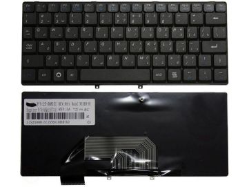Оригинальная клавиатура для Lenovo IdeaPad S9, S9e, S10, S10e series, black, ru