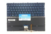 Оригинальная клавиатура для ноутбука HP Pavilion X360 14-DW, 14M-DW, X360 14M-DY, 14-DY, X360 14-DV series, ru, синяя, подсветка Оригинальная клавиатура для ноутбука HP Pavilion X360 14-DW, 14M-DW, X360 14M-DY, 14-DY, X360 14-DV series, ru, синяя, подсветка