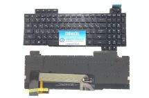 Оригинальная клавиатура для ноутбука Asus ROG GL503V, GL503VD, GL503VS, GL503VM, GL503GE, GL703GE series, ru, black, подсветка 