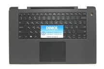 Оригинальная клавиатура для ноутбука Dell Precision 5530, XPS 15 9575 2-IN-1 series, ru, black, подсветка, черная передняя панель Оригинальная клавиатура для ноутбука Dell Precision 5530, XPS 15 9575 2-IN-1 series, ru, black, подсветка, черная передняя панель