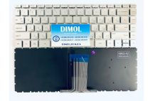 Оригинальная клавиатура для ноутбука HP Pavilion 14-AB, x360 13-u, Pavilion 14al series, silver, ru, подсветка Оригинальная клавиатура для ноутбука HP Pavilion 14-AB, x360 13-u, Pavilion 14al series, silver, ru, подсветка