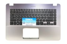 Оригинальная клавиатура для ноутбука Asus Vivobook 15 X505, X505B, X505BA, X505BP, X505ZA series, black, rus, серо-синяя передняя панель Оригинальная клавиатура для ноутбука Asus Vivobook 15 X505, X505B, X505BA, X505BP, X505ZA series, black, rus, серо-синяя передняя панель