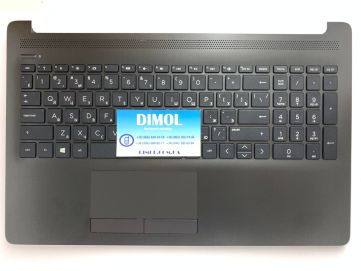 Оригинальная клавиатура для HP Pavilion 15-DA, 15-DB, 250 G7, 255 G7, 250 G8 series, rus, black, черная передняя панель