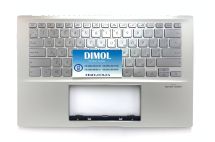 Оригинальная клавиатура для ноутбука Asus VivoBook S14 S432, S14 X432 series, ukr, silver, подсветка, серебристая передняя панель Оригинальная клавиатура для ноутбука Asus VivoBook S14 S432, S14 X432 series, ukr, silver, подсветка, серебристая передняя панель
