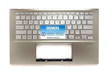 Оригинальная клавиатура для ноутбука Asus VivoBook S14 S432, S14 X432 series, ukr, silver, подсветка, золотая передняя панель Оригинальная клавиатура для ноутбука Asus VivoBook S14 S432, S14 X432 series, ukr, silver, подсветка, золотая передняя панель