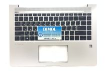 Оригинальная клавиатура для ноутбука HP EliteBook 1040 G4 series, black, ru, подсветка, серебристая передняя панель Оригинальная клавиатура для ноутбука HP EliteBook 1040 G4 series, black, ru, подсветка, серебристая передняя панель