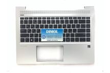 Оригинальная клавиатура для ноутбука HP Probook 440 G7, 445 G7 series, ua, black, серебристая передняя панель Оригинальная клавиатура для ноутбука HP Probook 440 G7, 445 G7 series, ua, black, серебристая передняя панель
