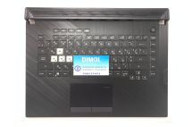 Оригинальная клавиатура для Asus ROG Strix G15 G512LW, G531GT series, rus, black, черная передняя панель, RGB-подсветка