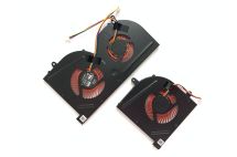 Пара вентиляторов для ноутбука MSI Pro GS63, GS63VR, GS73, GS73VR series, 4-pin