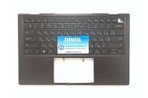 Оригинальная клавиатура для ноутбука Dell Vostro 14 5410, 14 5415 series, ru, black, серая передняя панель Оригинальная клавиатура для ноутбука Dell Vostro 14 5410, 14 5415 series, ru, black, серая передняя панель