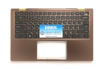 Оригинальная клавиатура для ноутбука Dell Inspiron 5410, Inspiron 5415, Inspiron 5418 series, rus, black, передняя панель розовое золото Оригинальная клавиатура для ноутбука Dell Inspiron 5410, Inspiron 5415, Inspiron 5418 series, rus, black, передняя панель розовое золото