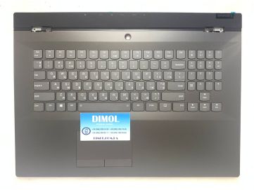 Оригинальная клавиатура для ноутбука Lenovo Legion Y740-17IRH, Y740-17ICH series, ukr, black, подсветка, передняя панель