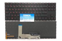 Оригинальная клавиатура для ноутбука HP Omen 15-EN, 15-EK, 15-EN0013DX series, ru, black, красная подсветка Оригинальная клавиатура для ноутбука HP Omen 15-EN, 15-EK, 15-EN0013DX series, ru, black, красная подсветка