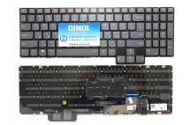 Оригинальная клавиатура для ноутбука Lenovo Legion Y9000K series, rus, gray, подсветка - RGB  