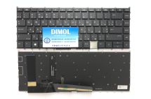 Оригинальная клавиатура для ноутбука HP EliteBook X360 1040 G7, 1040 G8 series, ukr, black, подсветка Оригинальная клавиатура для ноутбука HP EliteBook X360 1040 G7, 1040 G8 series, ukr, black, подсветка