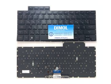 Оригинальная клавиатура для ноутбука Asus Zephyrus G15 GA503, GA503Q, GA503QS, ‎GA503QM, ROG Zephyrus M16 GU603, Zephyrus G15 GA503 series, ru, black, подсветка