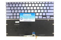 Оригинальная клавиатура для ноутбука Asus ZenBook UX431, X431, V431, K431, S431, X431FAC, UX431U, UX431F, U4500F series, ru, голубой, подсветка Оригинальная клавиатура для ноутбука Asus ZenBook UX431, X431, V431, K431, S431, X431FAC, UX431U, UX431F, U4500F series, ru, голубой, подсветка