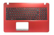 Оригинальная клавиатура для ноутбука Asus R541, R541U, X541, X541S, A541U, F541U, X541L series, black, красная передняя панель Оригинальная клавиатура для ноутбука Asus R541, R541U, X541, X541S, A541U, F541U, X541L series, black, красная передняя панель